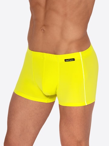 Shorts de bain ' BLU2550 Beachpants ' Olaf Benz en jaune : devant