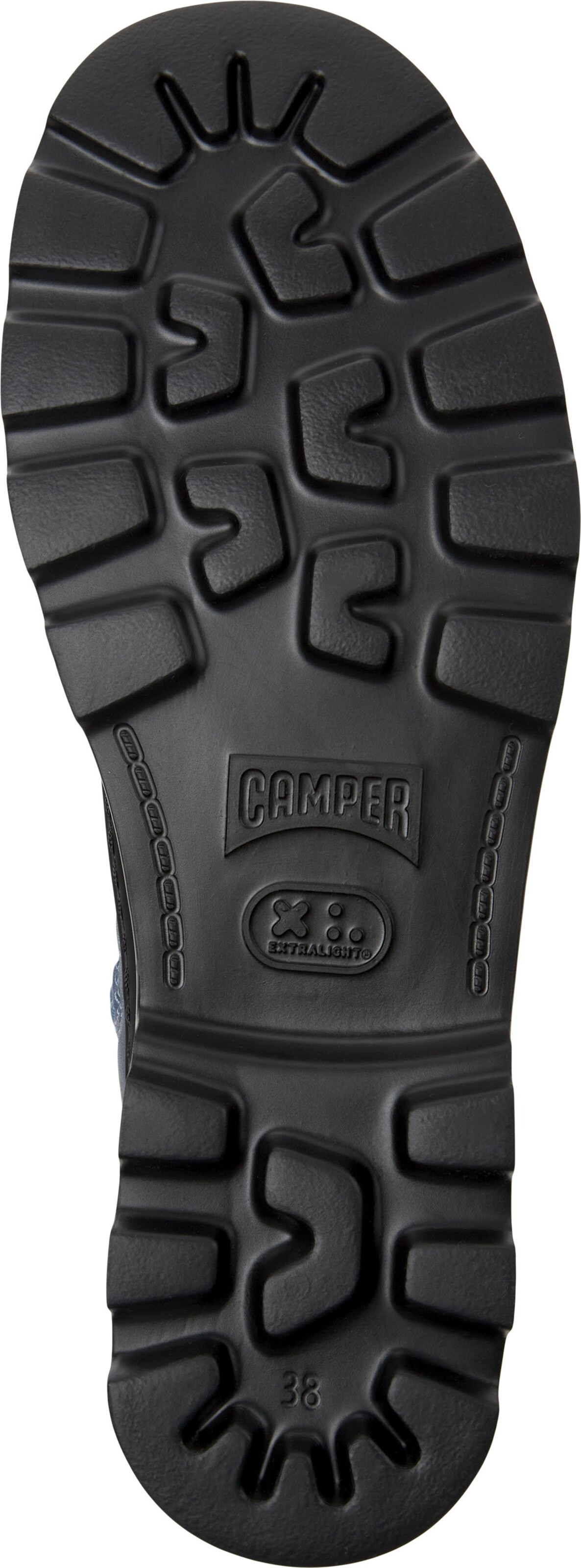 Bottines à lacets 'Brutus' CAMPER en bleu