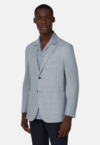 Boggi Milano Comfort fit Colbert in Blauw: voorkant