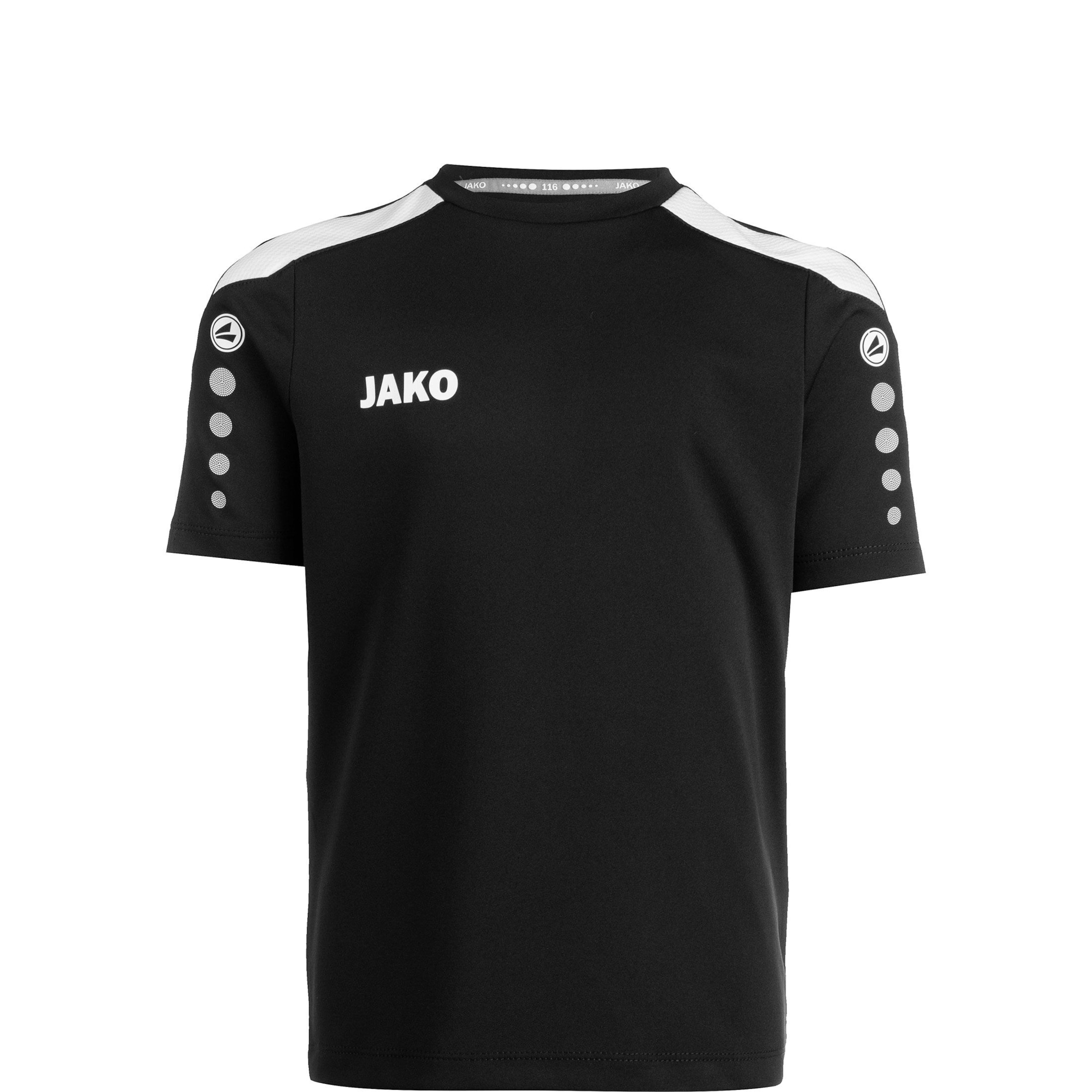 JAKO Funktionsshirt 'Power KA' in Schwarz: Vorderseite