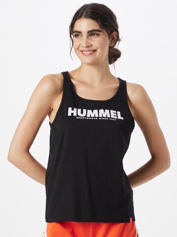 Hummel Sports top 'Legacy' in Black: front