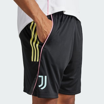 regular Pantaloni sportivi 'Juventus Turin Tiro 25 Competition' di ADIDAS PERFORMANCE in nero