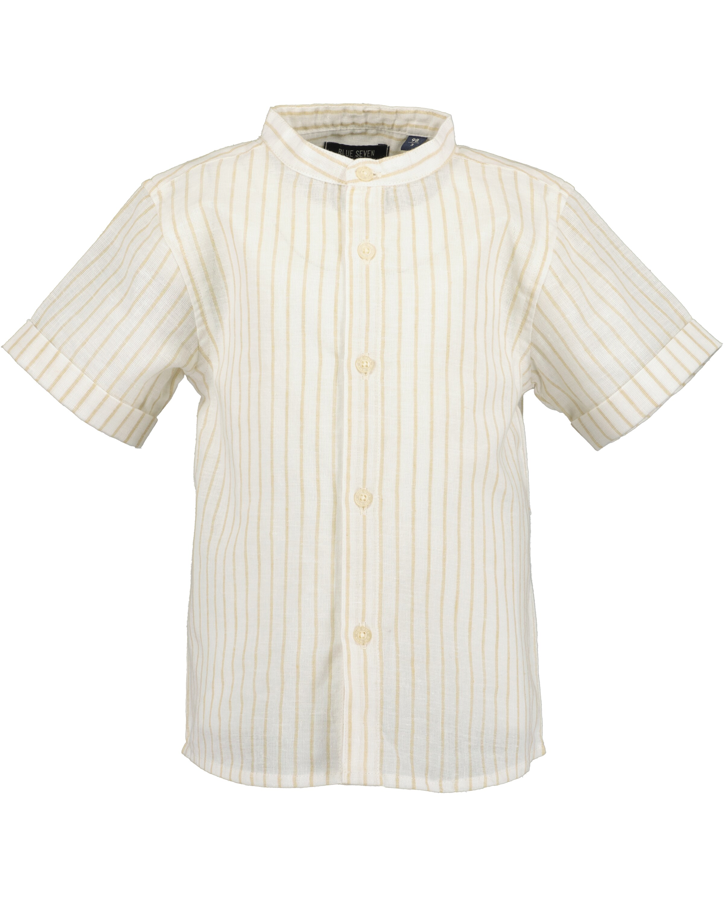 BLUE SEVEN Regular fit Button Up Shirt in White: front