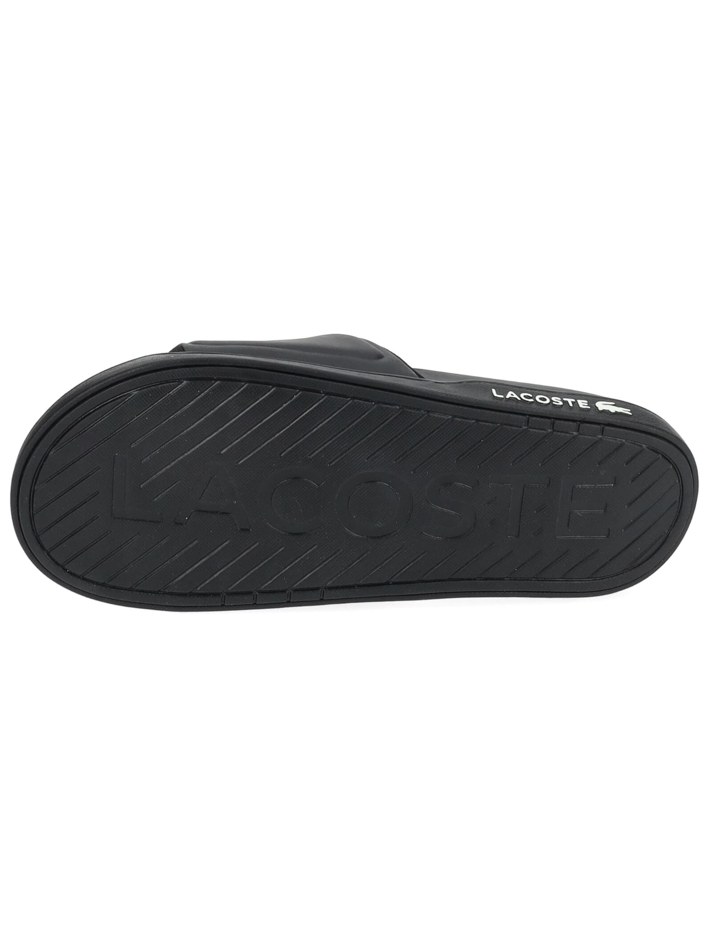 Mule 'Dualiste' LACOSTE en noir