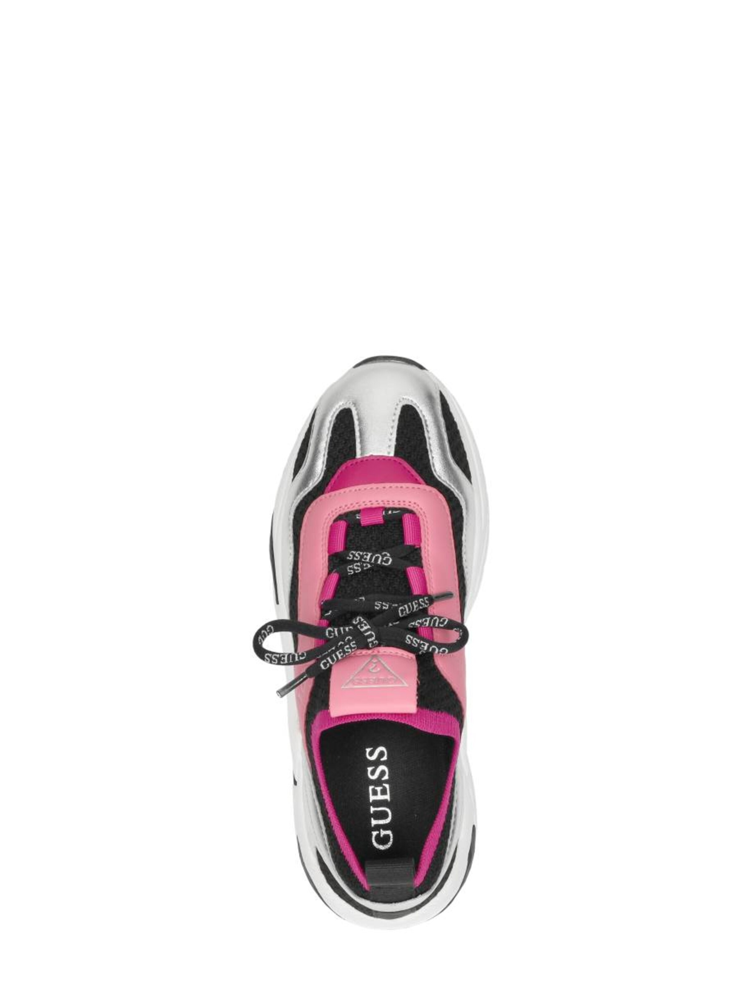 GUESS Sneakers laag 'Geniver 2' in Zwart