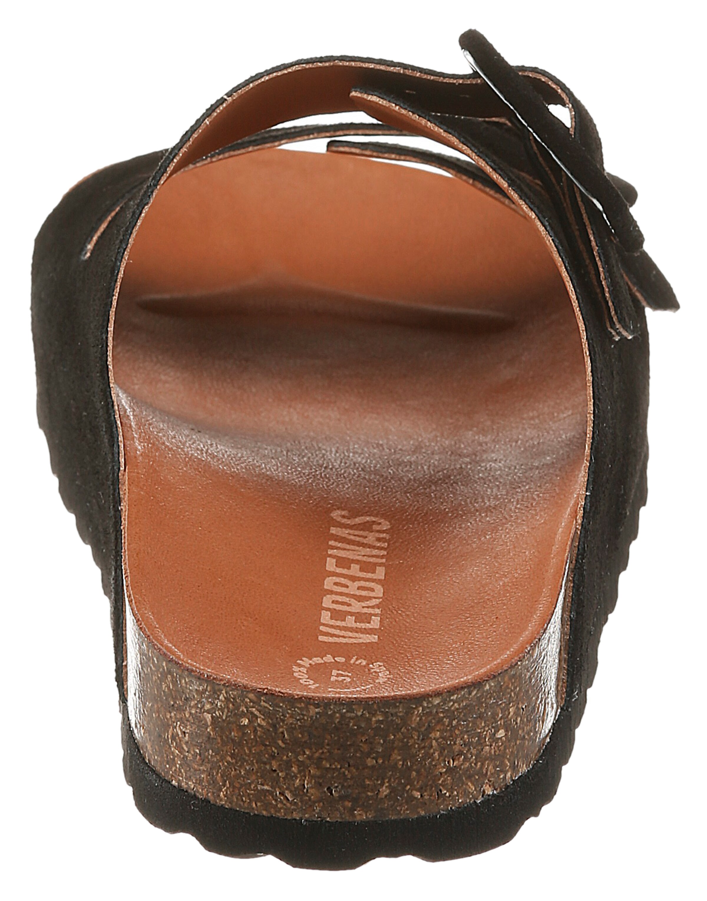 VERBENAS Mules in Black