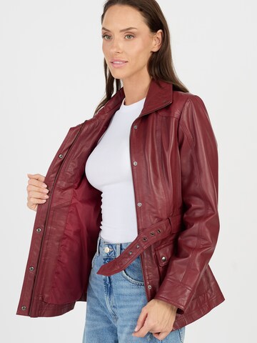 JCC Lederjacke in Rot