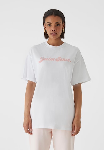 9N1M SENSE T-Shirt in Weiß: Vorderseite