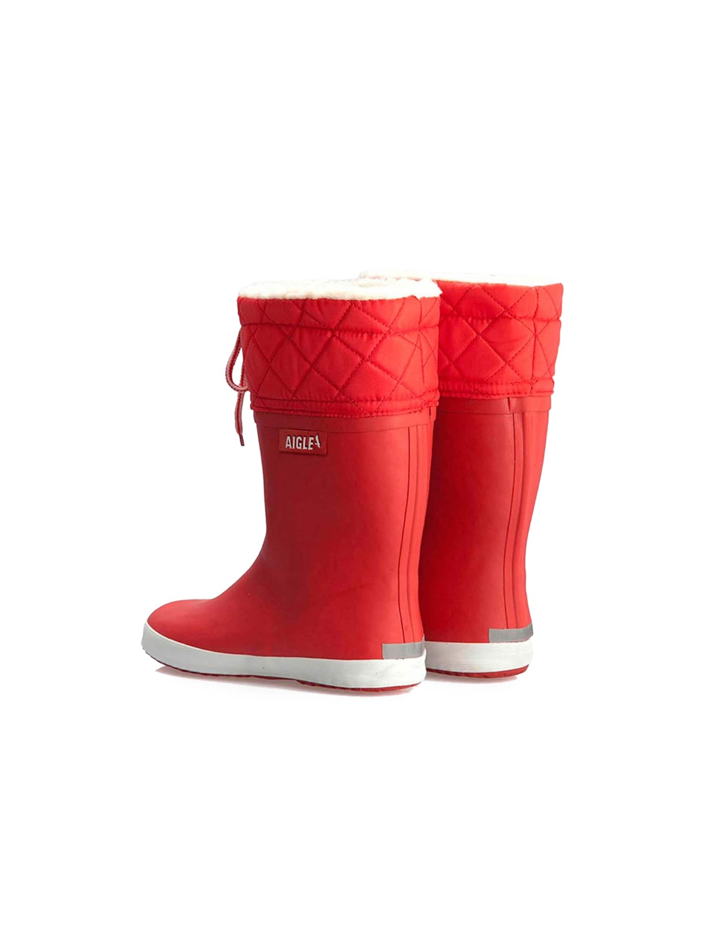 AIGLE Regenlaarzen in Rood