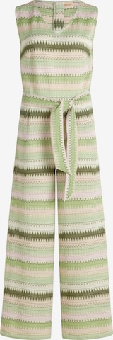 Cartoon Jumpsuit in Groen: voorkant