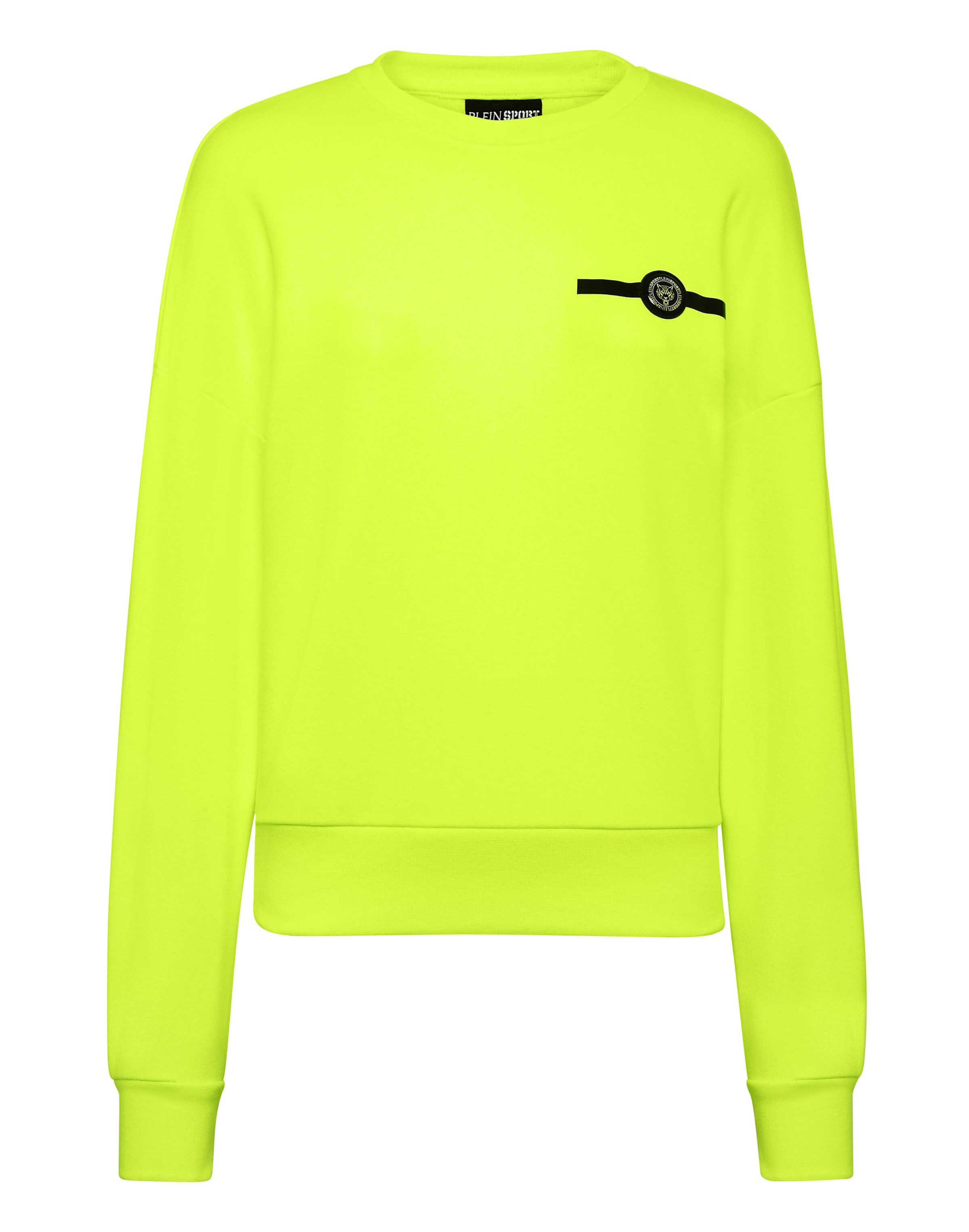 Plein Sport Sweatshirt in Yellow: front