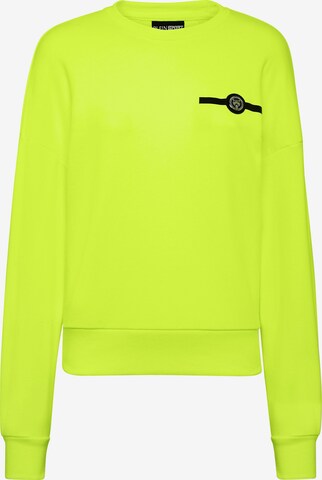 Plein Sport Sweatshirt in Yellow: front