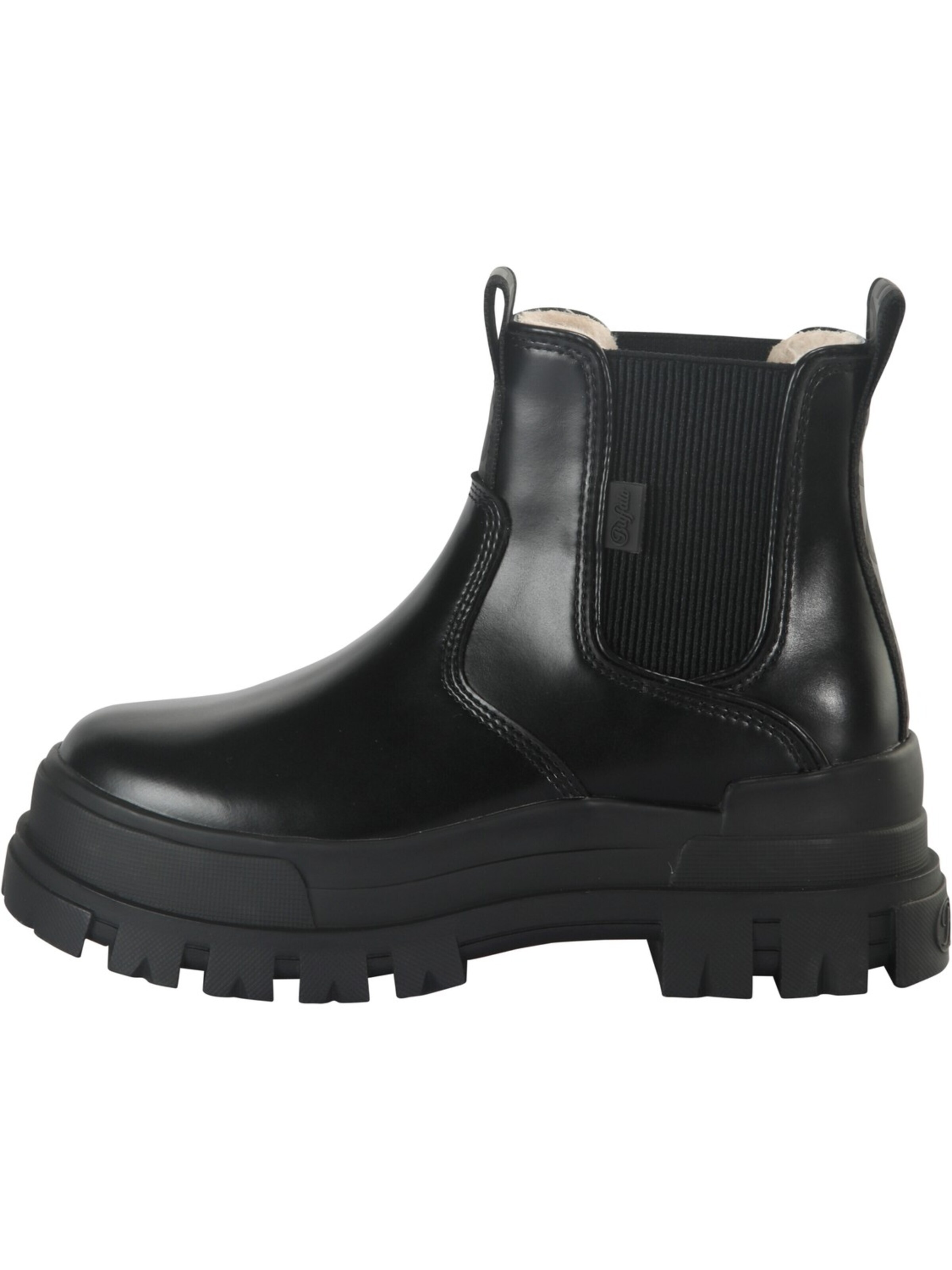 BUFFALO Chelsea Boots 'Aspha' in Black: front