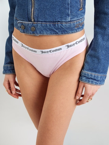 Slip 'DIDDY' Juicy Couture en rose : devant