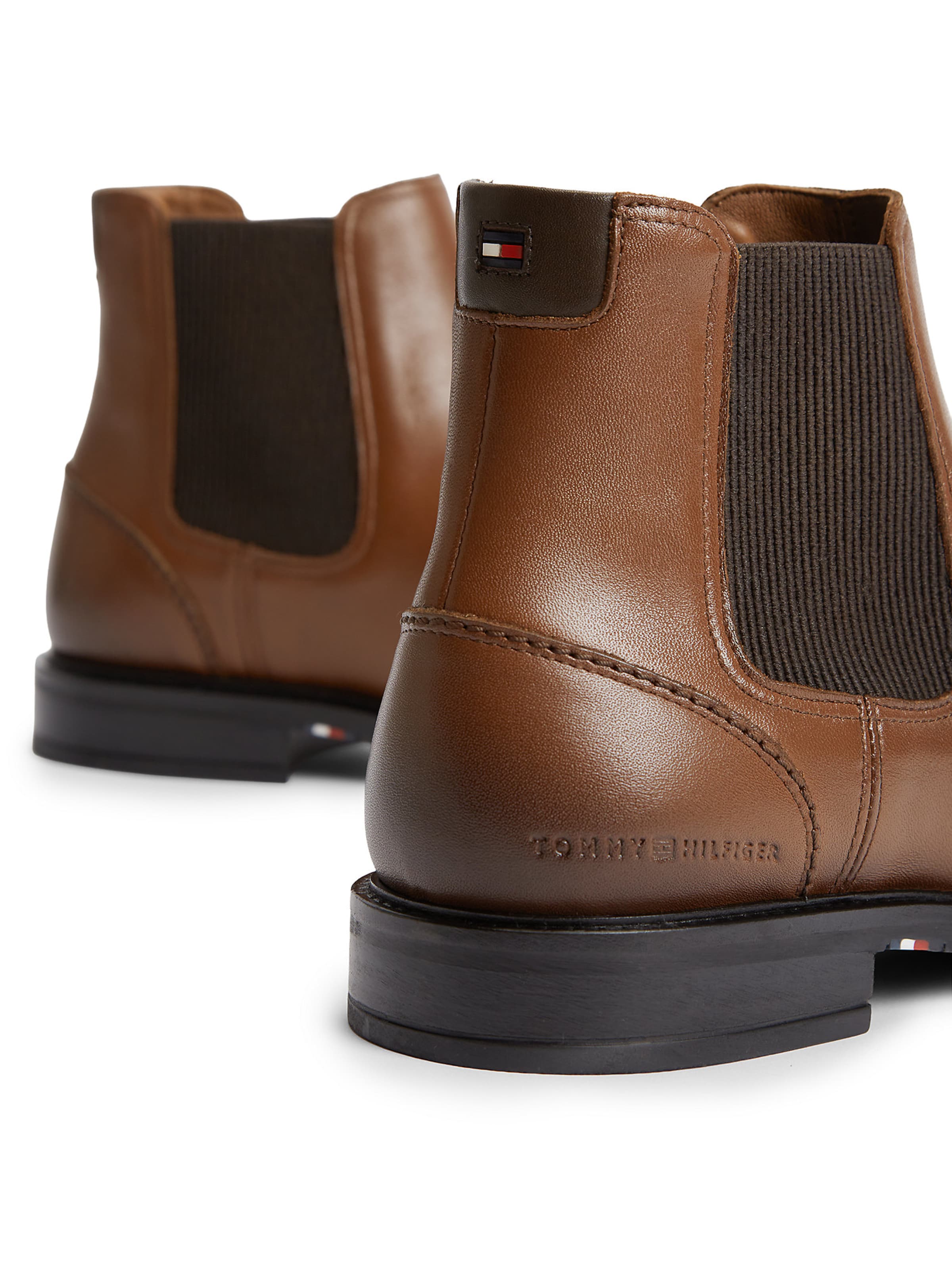 Chelsea Boots 'Corporate' TOMMY HILFIGER en marron