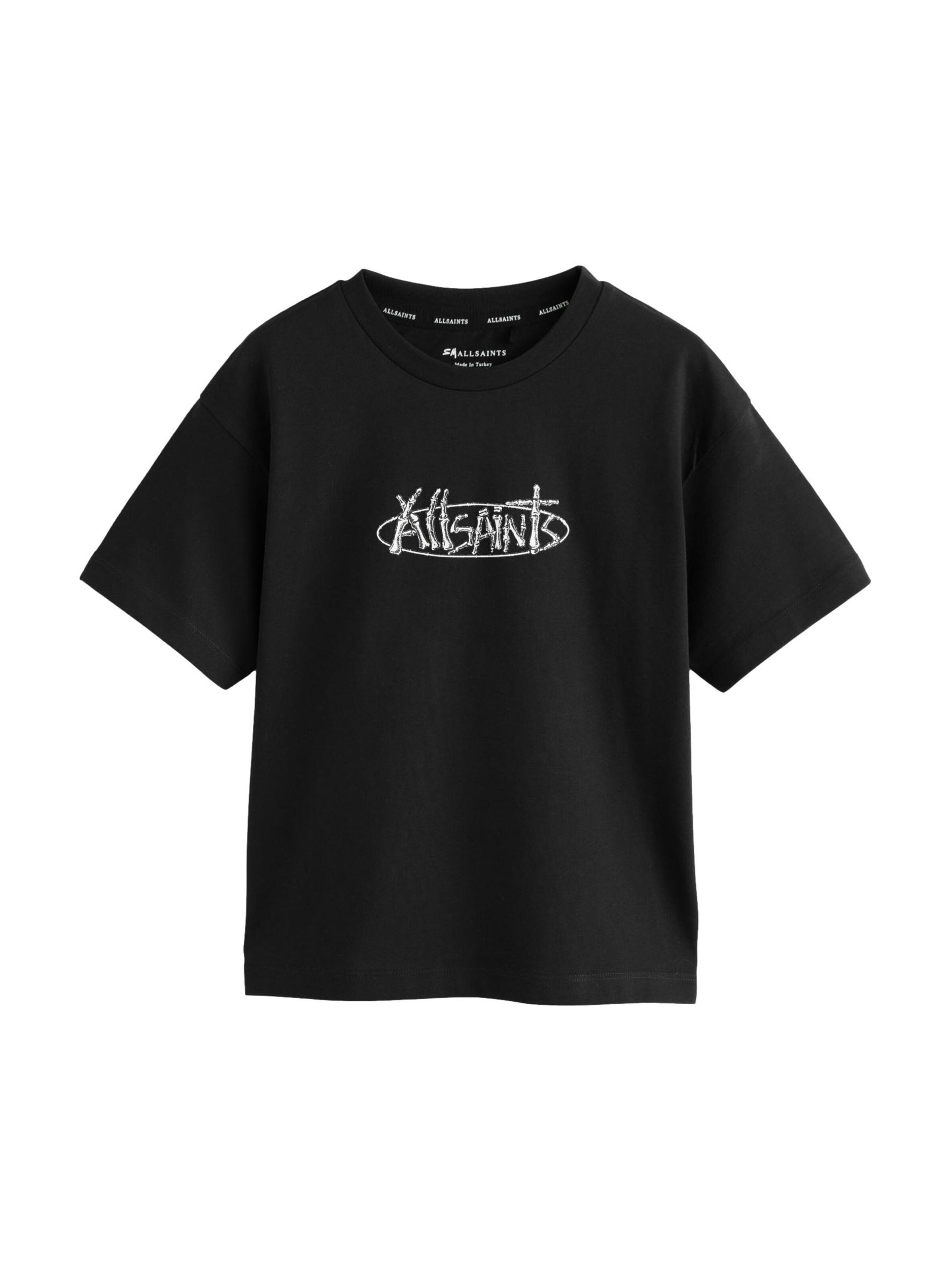 smALLSAINTS T-shirt i svart: framsida