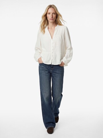 Koton Blouse in Wit: voorkant