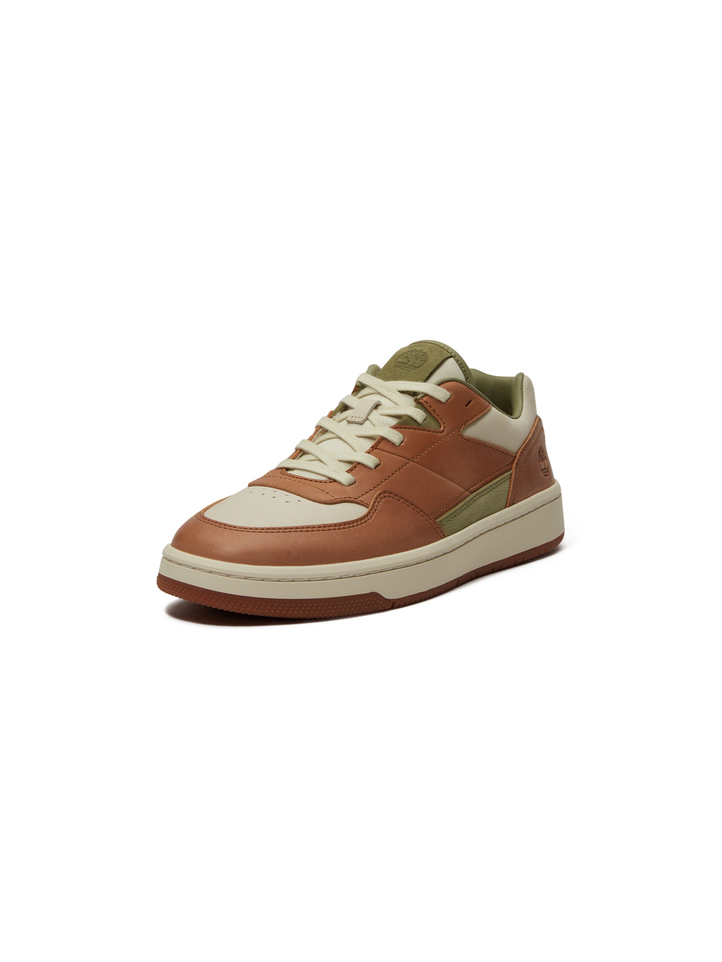 TIMBERLAND Veterschoen 'Low Lace-Up Sneaker' in Beige: voorkant