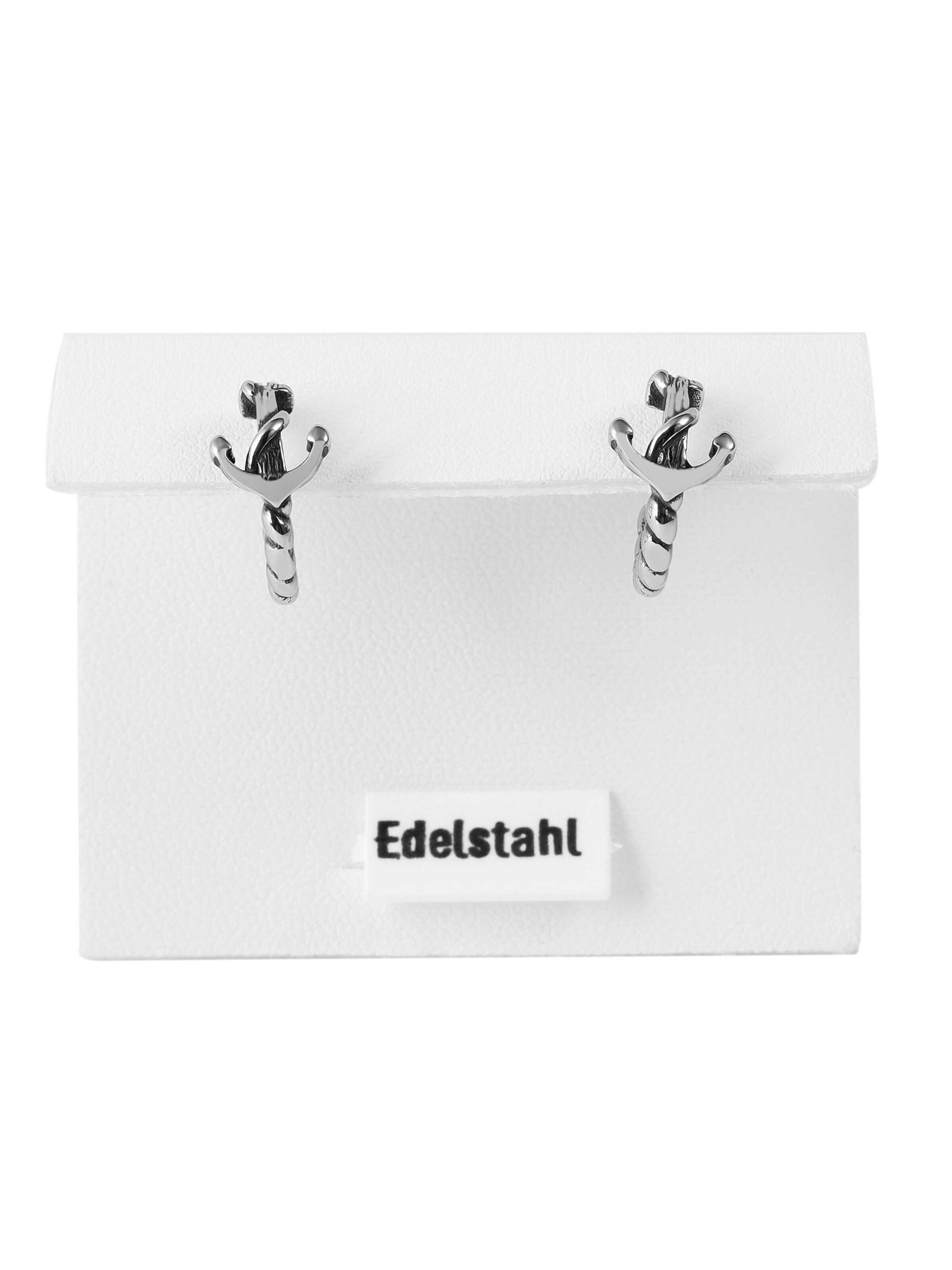 Akzent Earrings 'Merlino, langlebig' in Silver: front