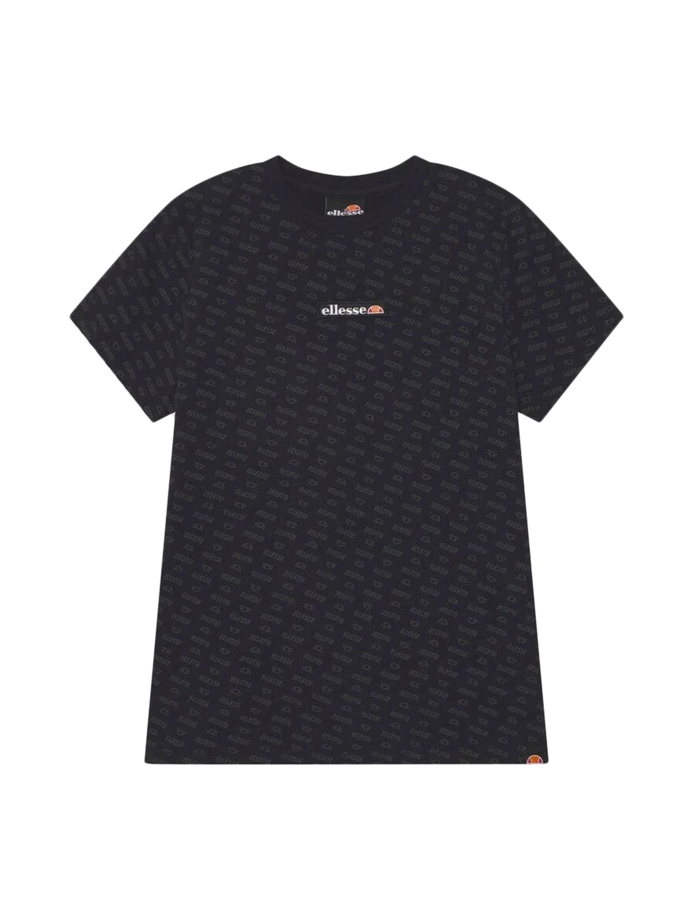 ELLESSE - Camiseta en negro: frente