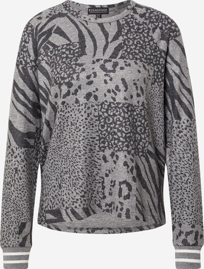 PJ Salvage Тениска в сиво / тъмносиво, Преглед на продукта
