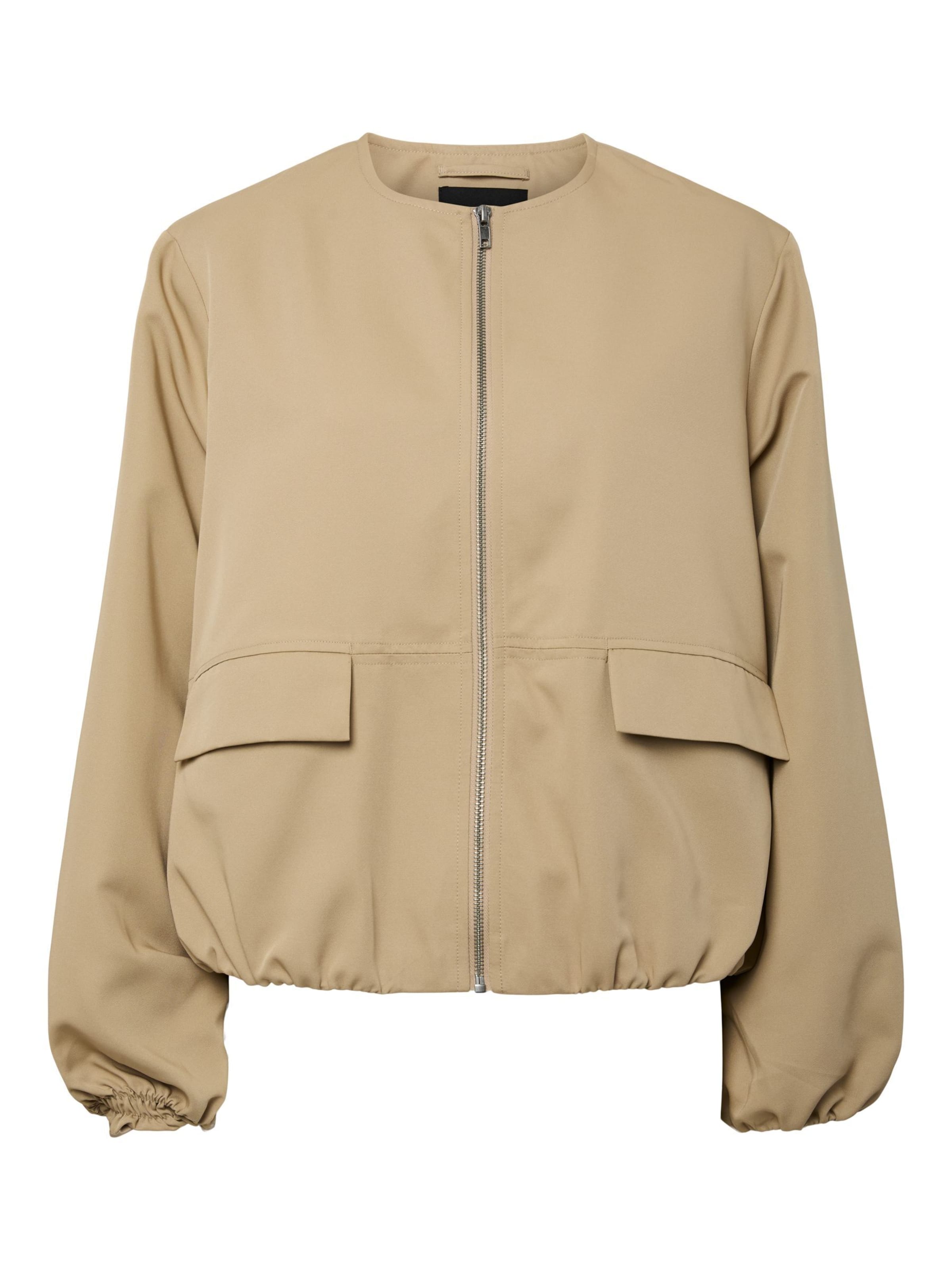 PIECES Veste mi-saison 'PCBerit' en camel, Vue avec produit
