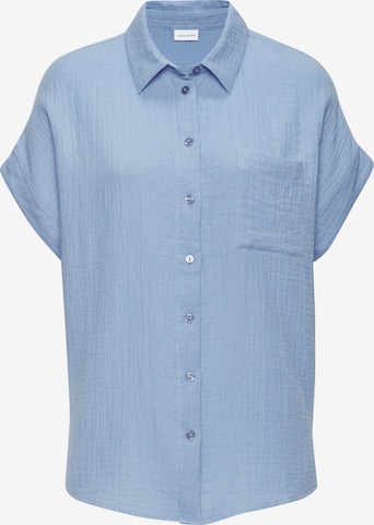 BEACH TIME Bluse in Blau: Vorderseite