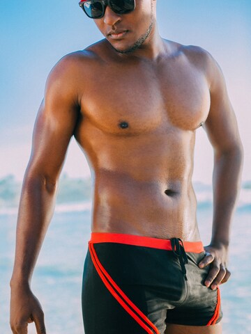 Luvanni Board Shorts 'Badehose TS7-8' in Red