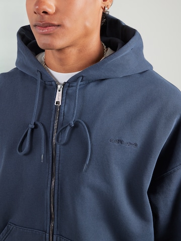 Carhartt WIP Sweatvest 'Benton' in Blauw