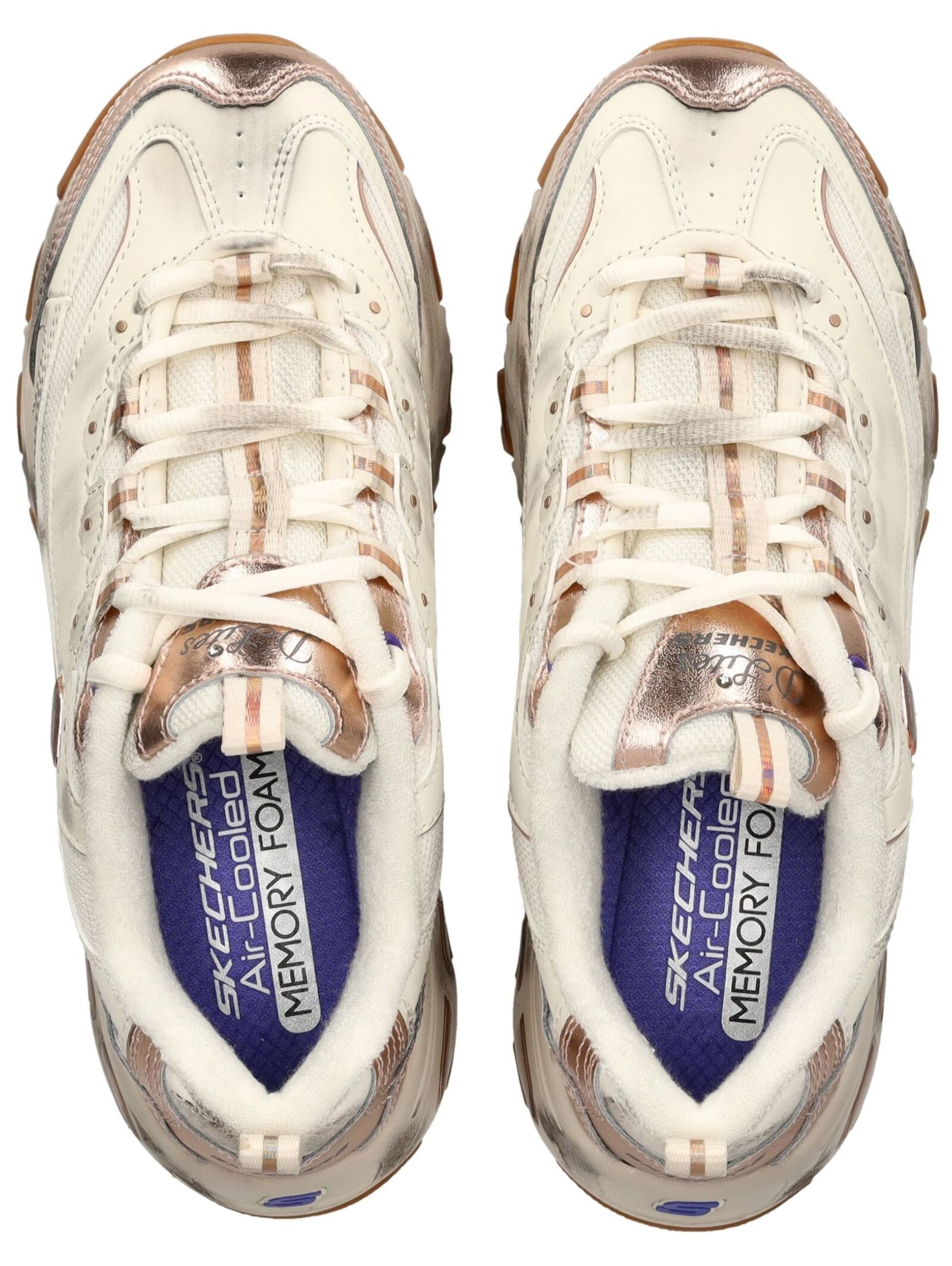 Baskets basses SKECHERS en blanc