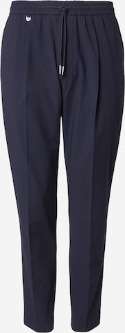 mėlyna ANTONY MORATO Standartinis Klostuotos kelnės 'NEIL': priekis