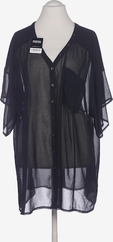 Zizzi Bluse L in Schwarz: Vorderseite