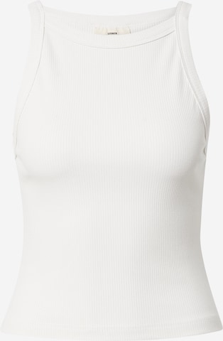 A LOT LESS Top 'Vicky' in White: front