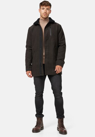 Manteau mi-saison INDICODE JEANS en marron