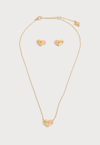 Set di gioielli 'TRUE COLORS' di GUESS in oro: frontale