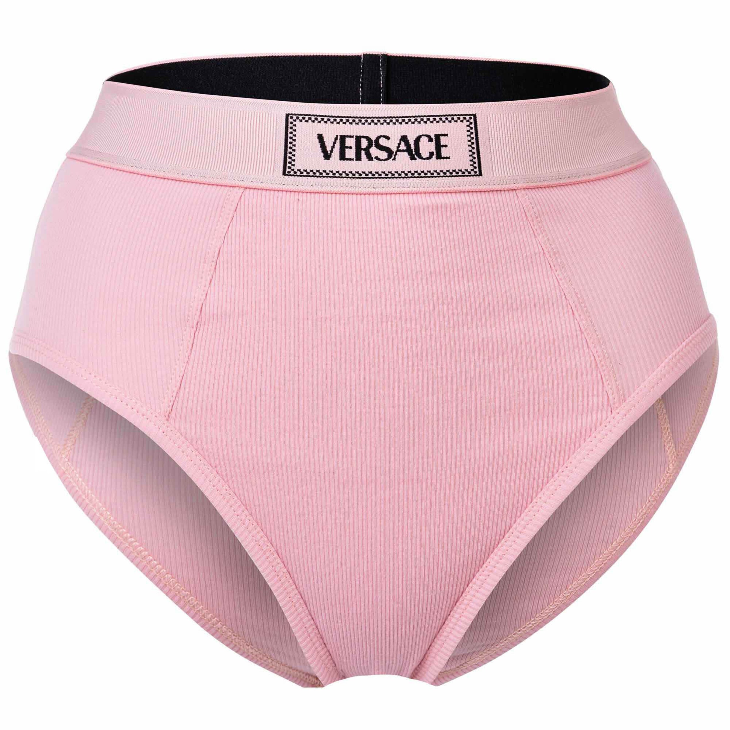 VERSACE Slip - rózsaszín: elől