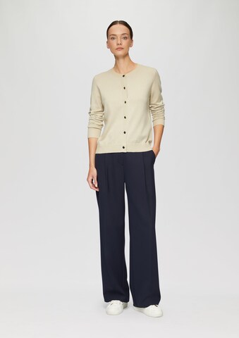s.Oliver BLACK LABEL Knit cardigan in Beige