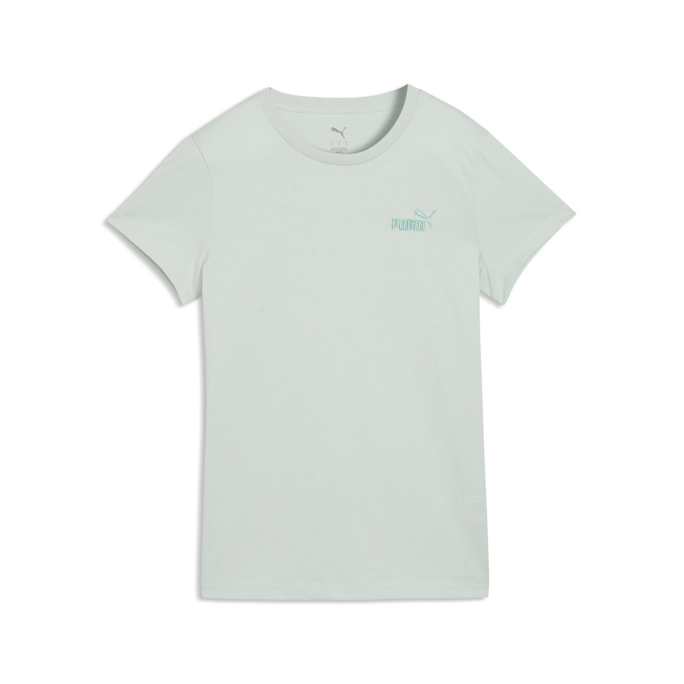 PUMA Performance Shirt 'Ess No. 1' in Green: front
