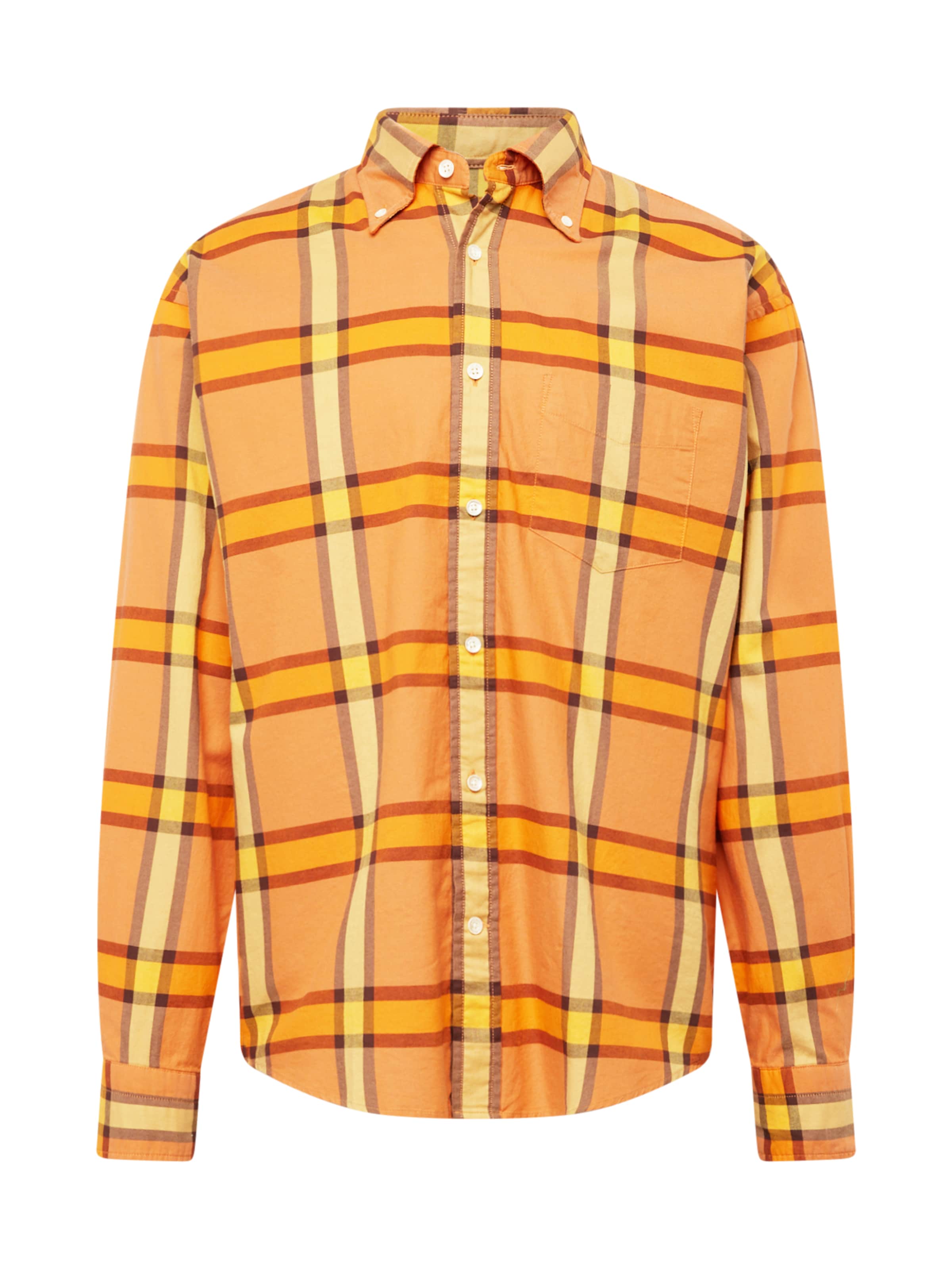 GANT Regular Fit Hemd in Orange: Vorderseite