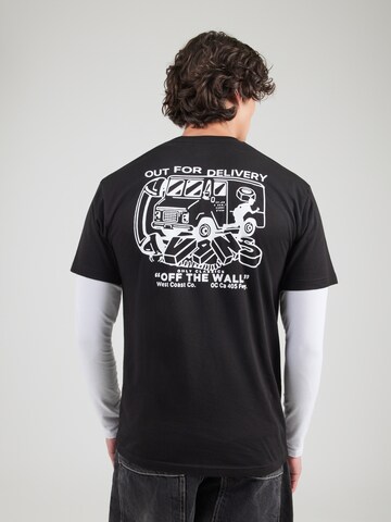 VANS Тениска 'Next Stop' в черно: отпред