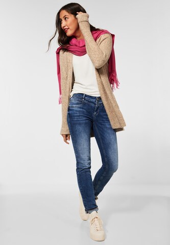 STREET ONE Knit Cardigan in Beige