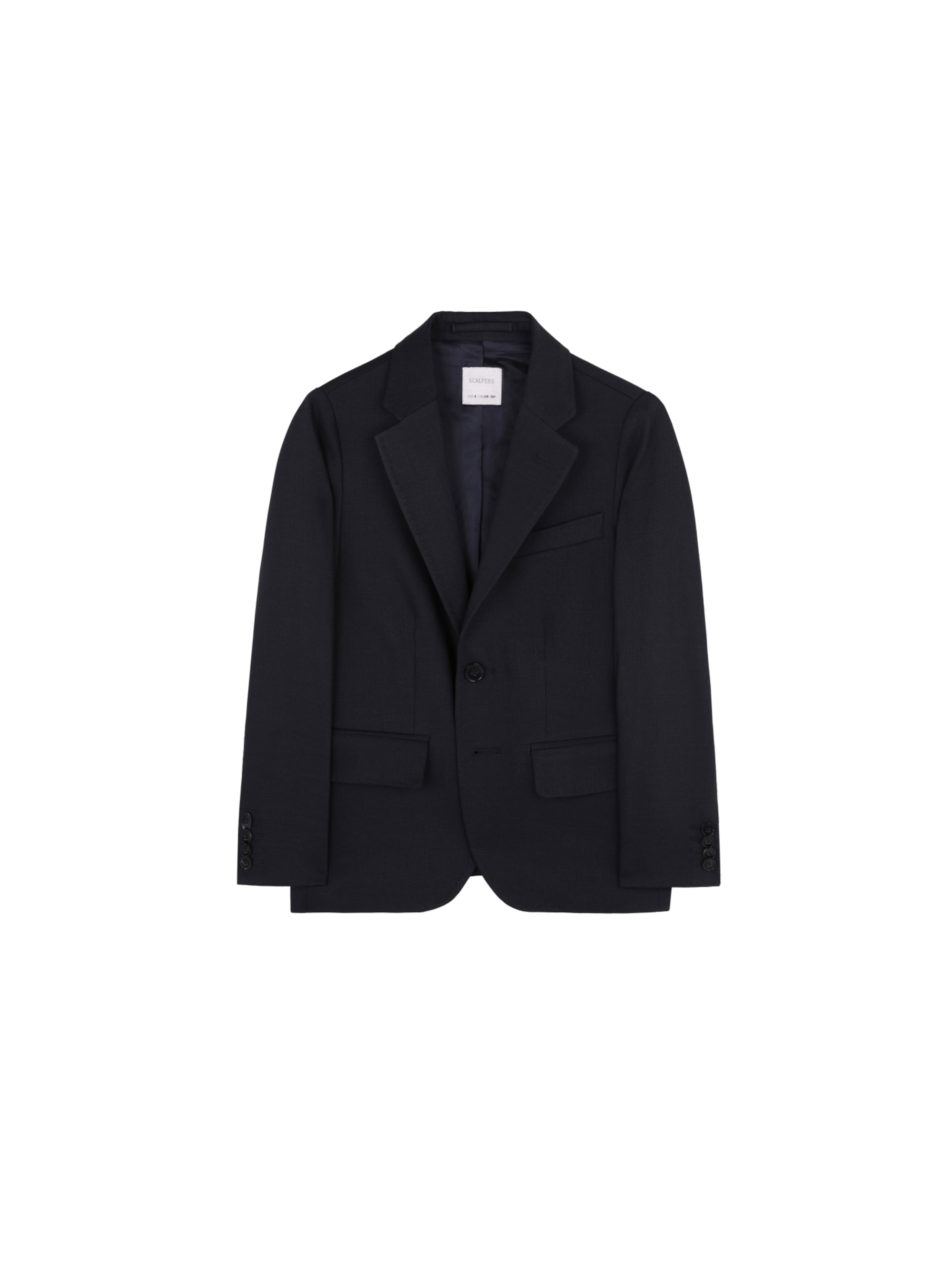 Scalpers Comfort fit Overhemd in Blauw: voorkant