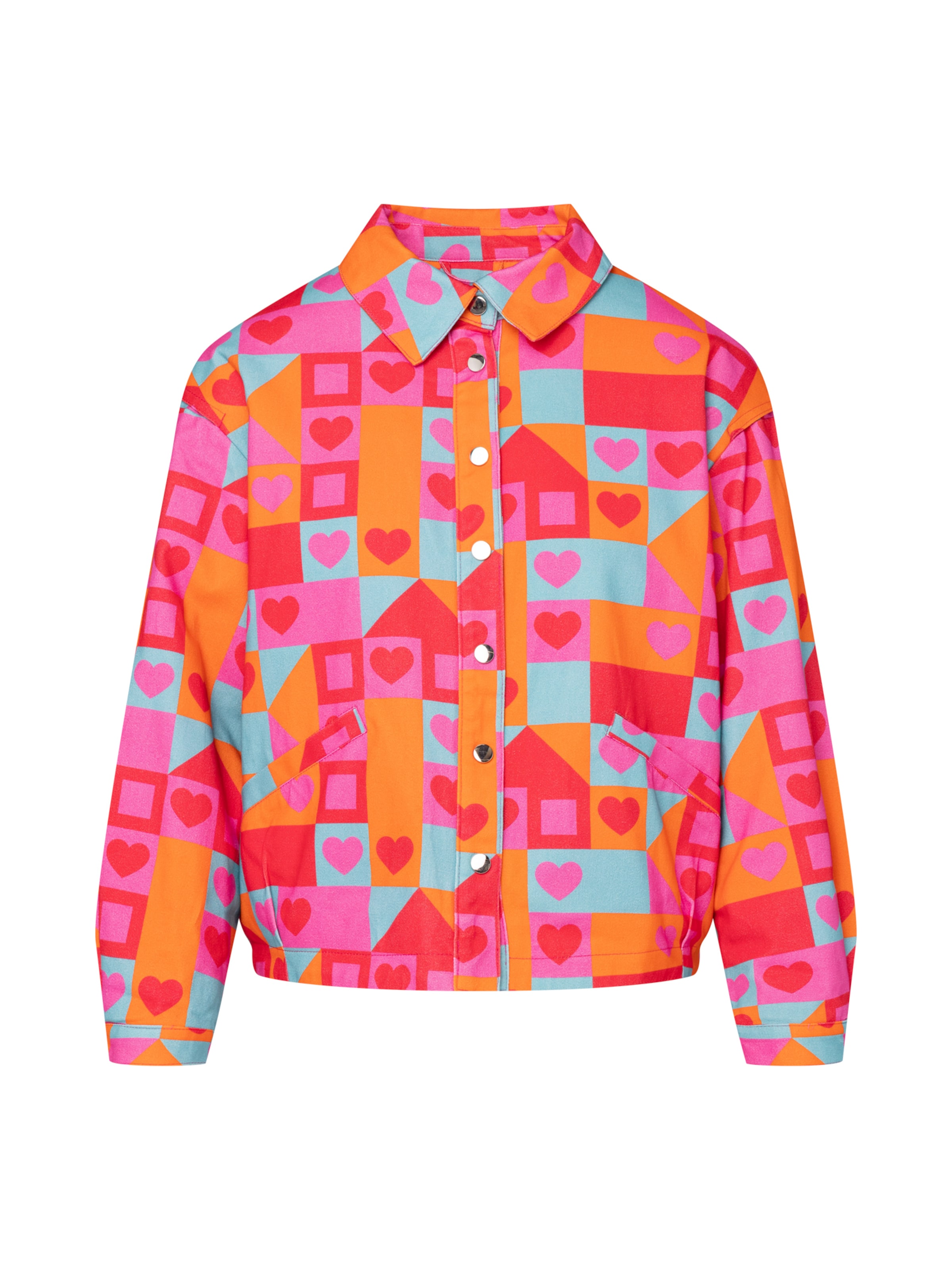 Veste mi-saison Laurella en mélange de couleurs : devant