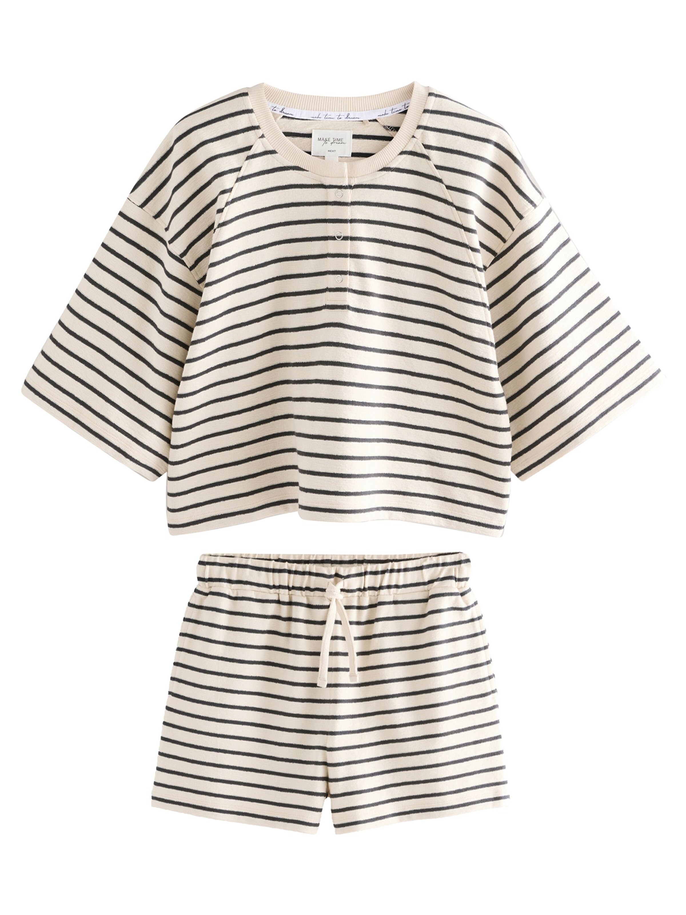 Next Pyjama in Beige: Vorderseite