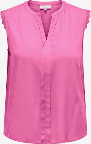 ONLY Carmakoma - Blusa 'CARMUMI' en rosa: frente
