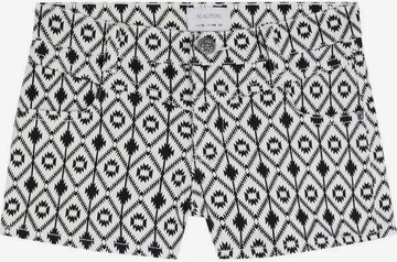 regular Pantaloni 'Ikat ' di Scalpers in nero: frontale