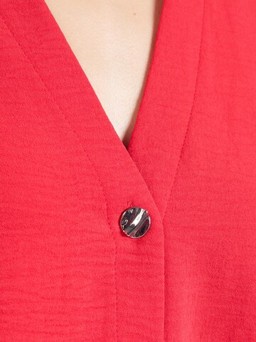 ONLY Blouse 'ONLSVERRE METTE' in Red