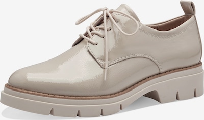 Pantofi cu șireturi TAMARIS pe bej, Vizualizare produs
