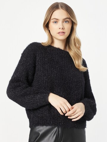 Pull-over Tally Weijl en noir : devant