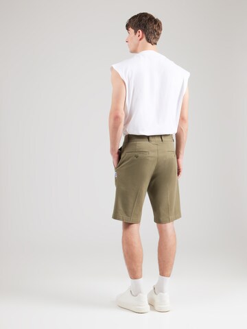 Regular Pantalon chino 'Dante242' HUGO en vert